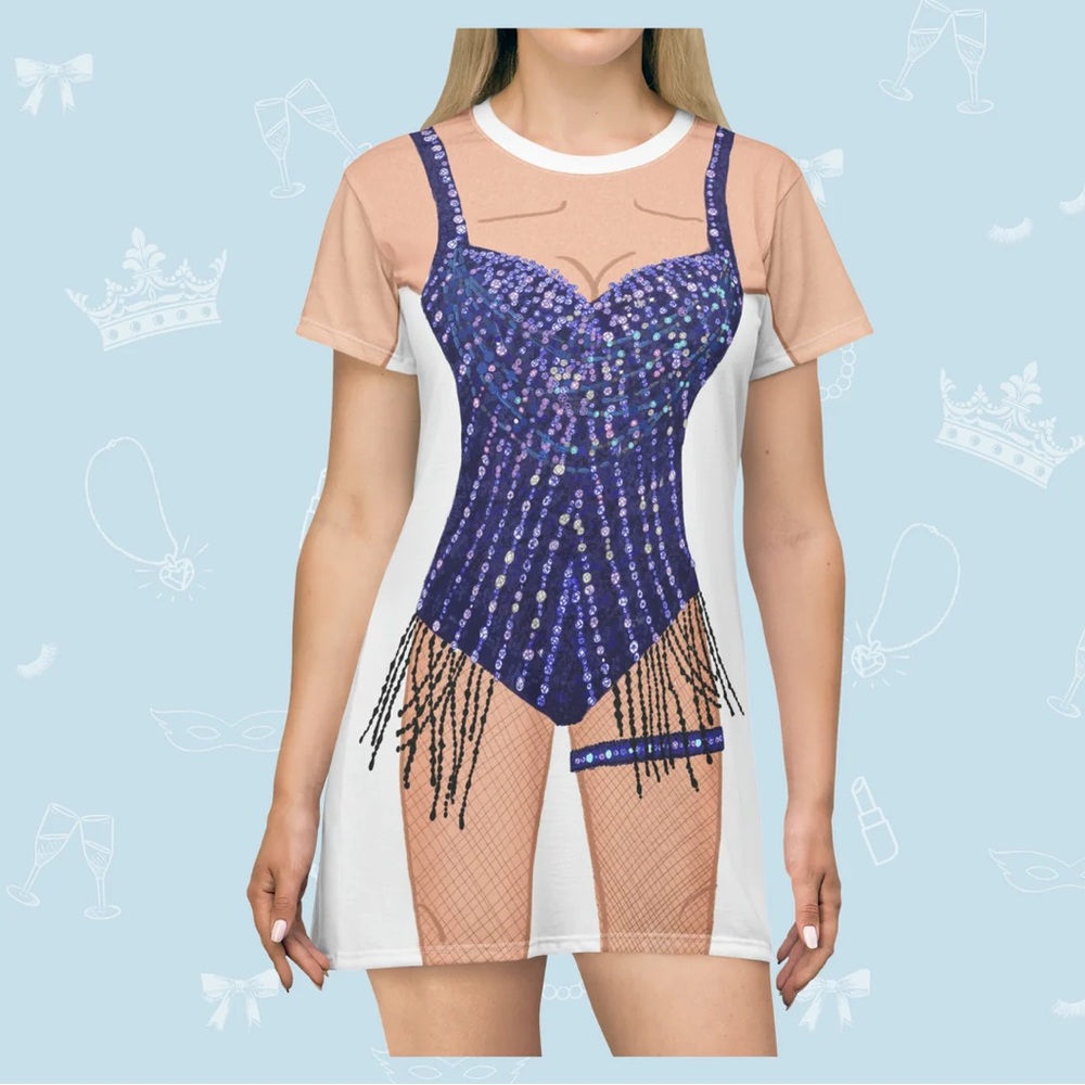 Taylor Swift Midnights Bodysuit Eras Tour Inspired T Shirt Dress
